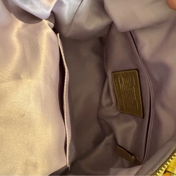 Coach Ashley Floral Iris Multicolor Satchel handbag - Picture 3 of 7